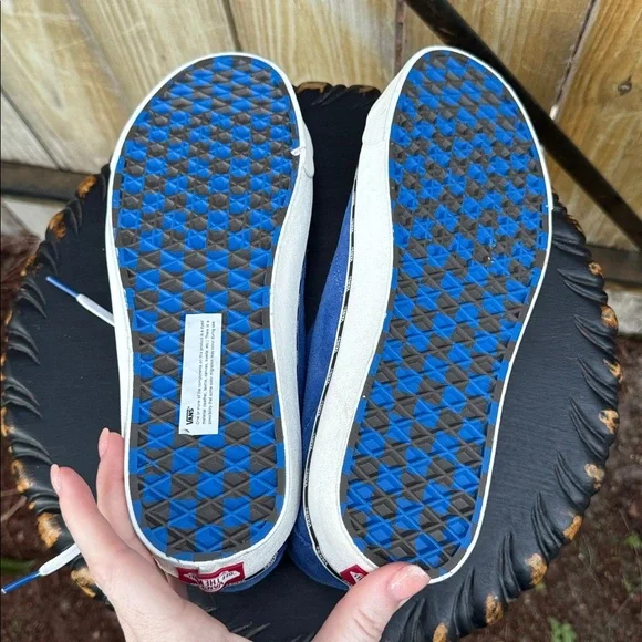 Vans Diamo Ni New Issue suede sneakers in Lapis Blue, size 11.5 - Picture 6 of 6